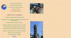 Desktop Screenshot of cement-process.com
