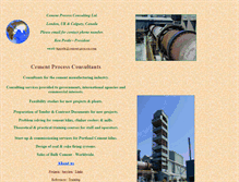 Tablet Screenshot of cement-process.com